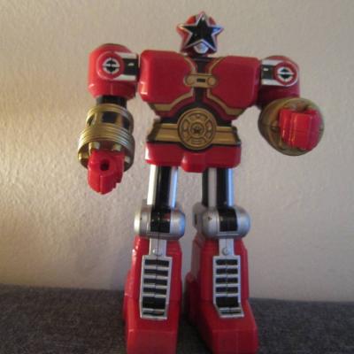 Transformer - Power Ranger - Red Battlezord - Bandai - Höhe: 12,5cm - thumb