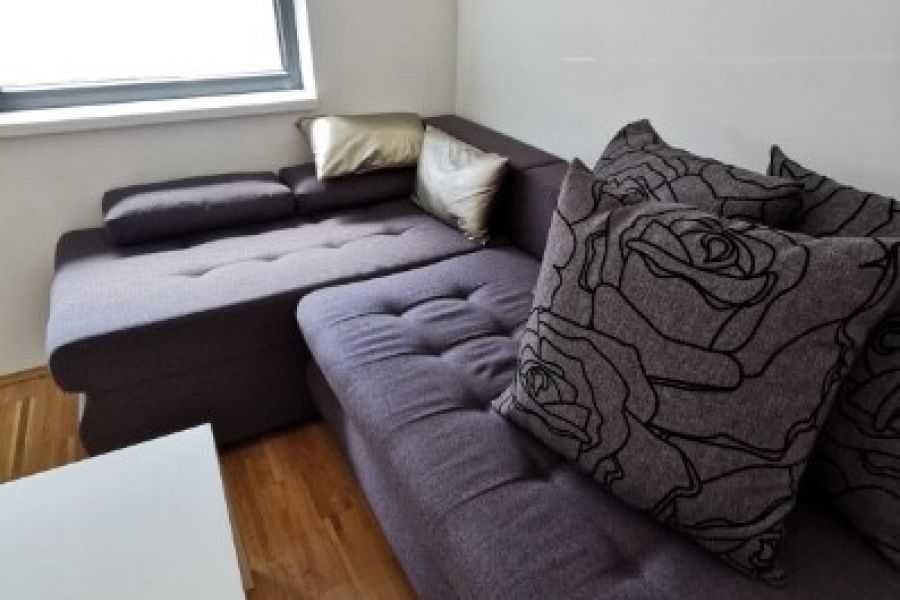 Sofa mit Bettfunktion inkl. Kissen - Bild 1