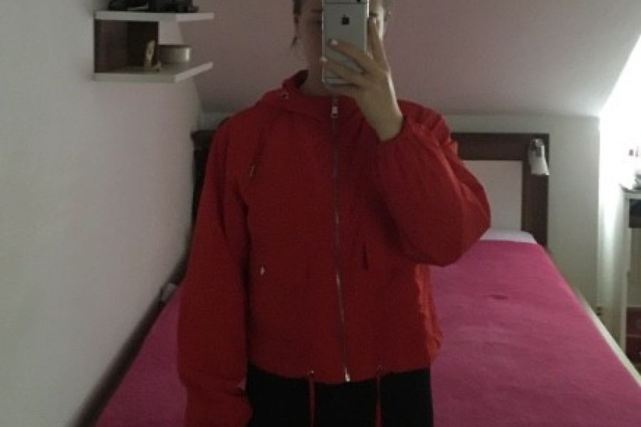 Windjacke rot süß - Bild 1