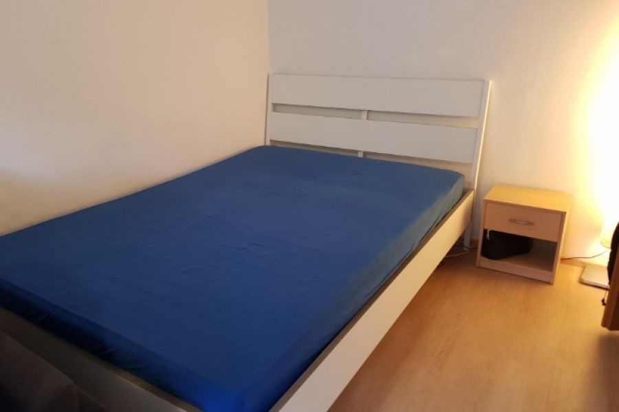 weißes Bett NUR 90€ - Bild 1