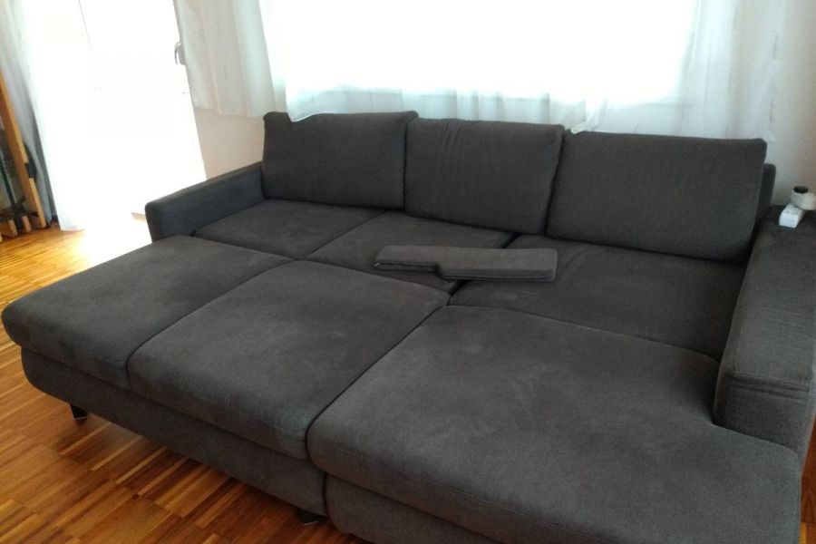 L-Couch mit Bettfunktion (160x240 cm) - Bild 1