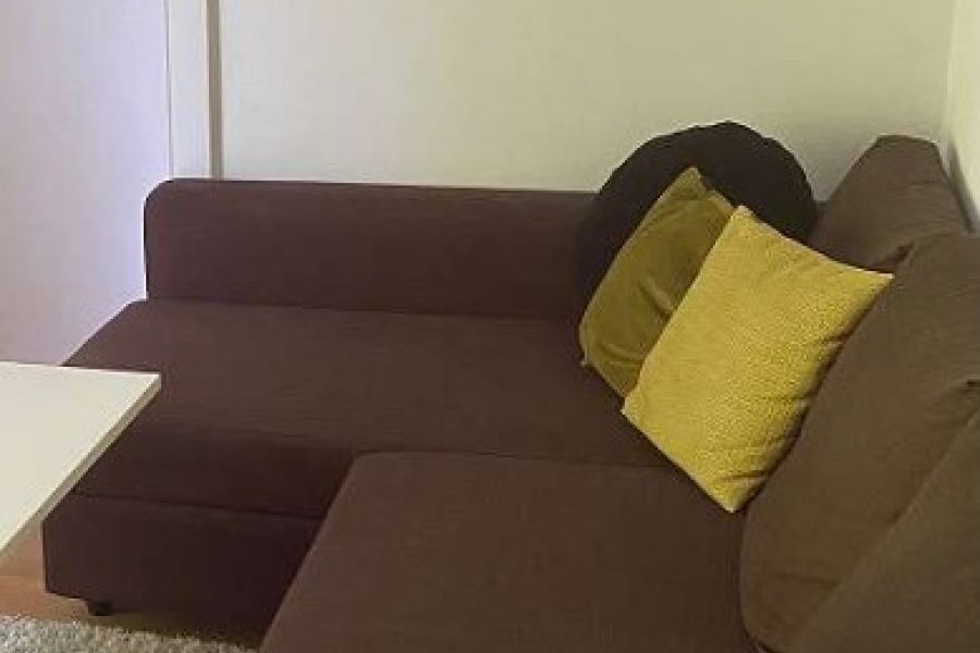 Verkaufe braune Couch ist Ausziehbar - Bild 1