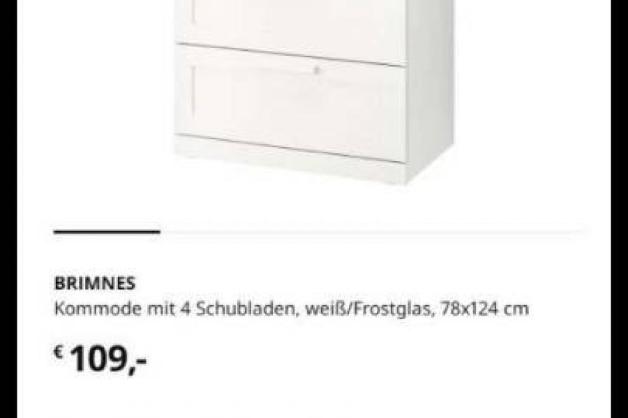 Ikea Kommode - Bild 1