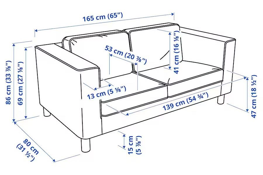 Originalpreis - 479€: IKEA SOFA - Bild 1