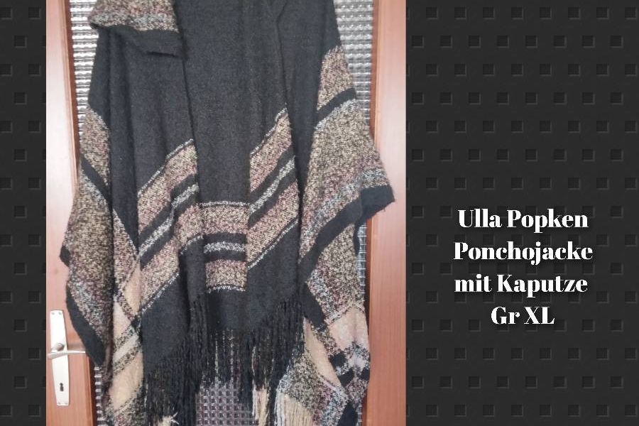 Ulla Popken Ponchojacke Gr XL FIXPREIS 20€ (Neupreis lag bei 89,90 € - Bild 2