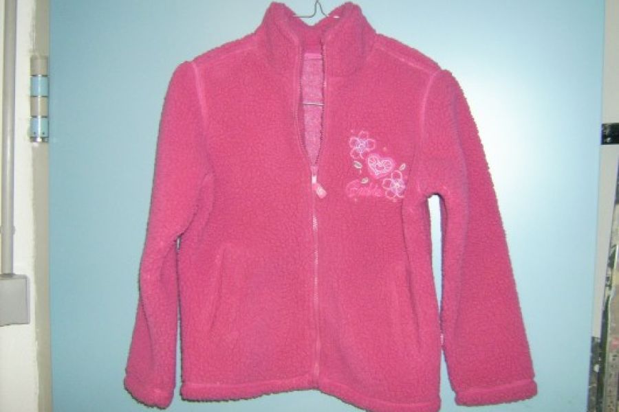 Fleecejacke Barbie in Pink - Bild 1